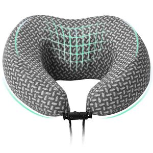 vidaXL Fer&eth;ah&aacute;lsd&yacute;na me&eth; kodda Gr&aacute;r 30 x 28 x 14 cm P&oacute;l&yacute;ester