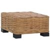 vidaXL S&oacute;fabor&eth; 47x47x28 cm N&aacute;tt&uacute;rulegt Rattan