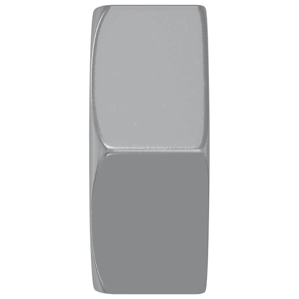 vidaXL Sexhyrnd skr&uacute;fa 2 pcs Silfur M6 M&aacute;lmur