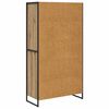vidaXL Vi&eth;beinteyfla 2 pcs Listama&eth;ur Eik 81 x 36 x 150.5 cm