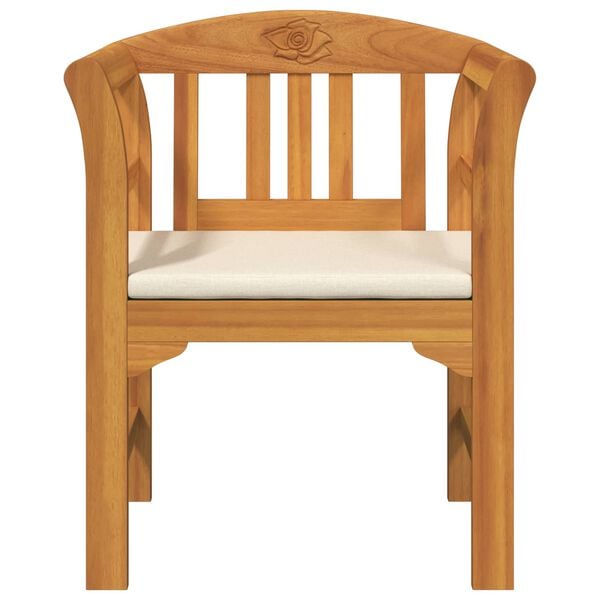 vidaXL R&oacute;sabekkur N&aacute;tt&uacute;rulegt 68,5 x 46 x 82,5 cm Hrein akas&iacute;utr&eacute;