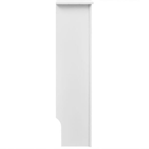 vidaXL Ofnhlífar 2 stk. Hvítar MDF 172 cm