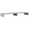 vidaXL Skj&aacute;standur Steypugr&aacute;r 100x27x10 cm Samsettur Vi&eth;ur