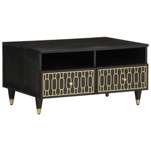 vidaXL S&oacute;fabor&eth; 80x54x40 Gegnheill Mang&oacute;vi&eth;ur