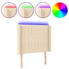vidaXL LED H&ouml;f&eth;agafl 103x16x118/128 cm Rj&oacute;mahv&iacute;tt Efni