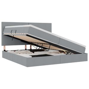 vidaXL R&uacute;m me&eth; geymslur&yacute;mi og LED Lj&oacute;sgr&aacute;r 200 x 200 cm P&oacute;l&yacute;ester