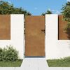 vidaXL Gar&eth;hli&eth; 85x200 cm &uacute;r corten st&aacute;li