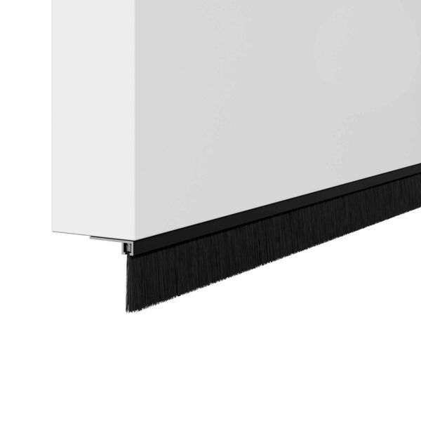 vidaXL Skruv-&aacute; hur&eth;arbjalla&thorn;&eacute;ttingar 2 pcs Svartur 100 cm &Aacute;lblenda