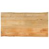 vidaXL Bor&eth;plata 110x60x2,5cm N&aacute;tt&uacute;rulegum Br&uacute;num Gegnheill Mang&oacute;vi&eth;ur