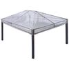 vidaXL Sta&eth;gengill fyrir sk&yacute;li Gegns&aelig;tt 400 x 300 x 32 cm PVC