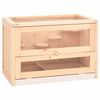 vidaXL Hamstrab&uacute;r 60x35,5x42 cm Gegnheill &THORN;inur