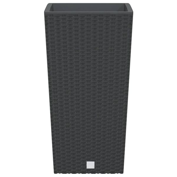 vidaXL Gr&oacute;&eth;urker me&eth; Lausum Innri Potti Reykgr&aacute;tt 11/26,5 L PP Rattan