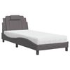 vidaXL R&uacute;m Viana me&eth; D&yacute;nu Gr&aacute;tt 80x200 cm Gervile&eth;ur