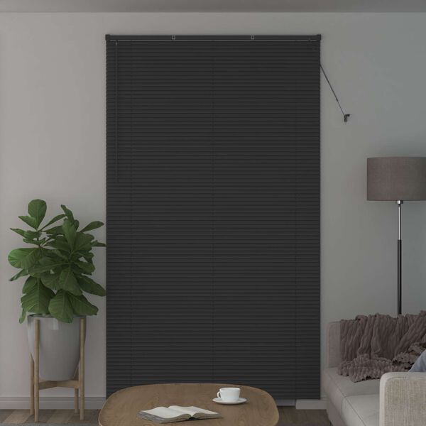 vidaXL Venes&iacute;skur blindur Stillanlegur Silfur gr&aacute;tt 213 x 160 cm PVC