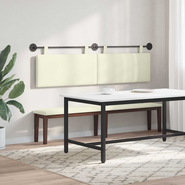 vidaXL Hengisk&aacute;li Vegghengt Rj&oacute;malitur 190 x 55 x 5 cm Korduroy efni