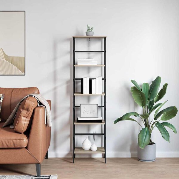 vidaXL Hilla Sonoma Eik 40 x 29,5 x 149 cm Samsettur vi&eth;ur