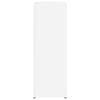 vidaXL Regnhl&iacute;fastendur Hv&iacute;tt 20 x 20 x 55,5 cm Samsettur vi&eth;ur