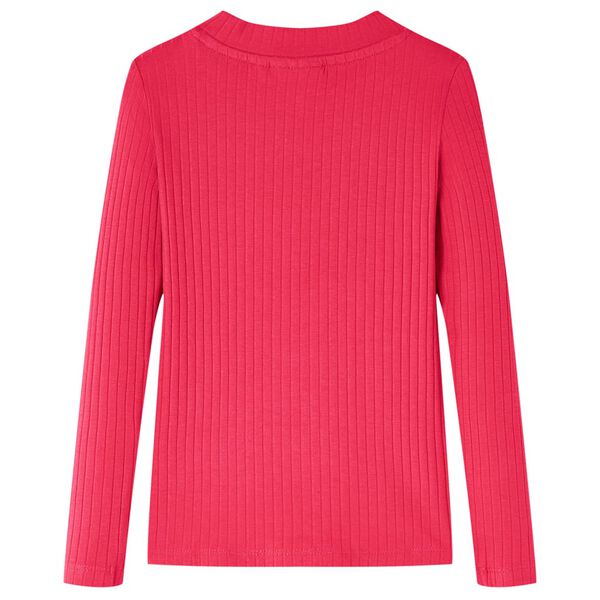 Barnabolur með Síðum Ermum Skærbleikur 140