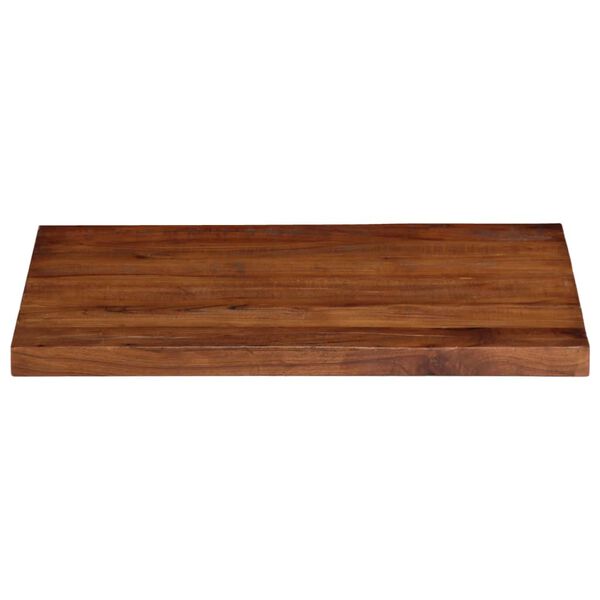 vidaXL Bor&eth;plata 80x70x2,5 cm R&eacute;tthyrnd Gegnheil Mang&oacute;vi&eth;ur