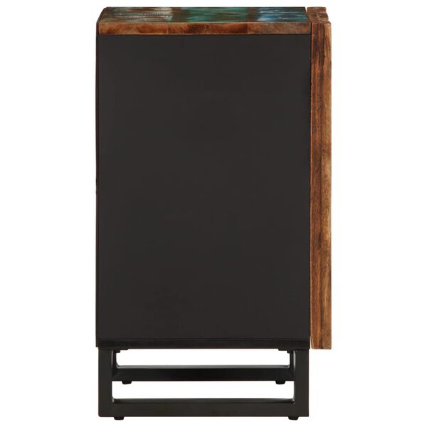 vidaXL Ba&eth;herbergissk&aacute;pur 38x34x58 cm Gegnheill Akas&iacute;uvi&eth;ur