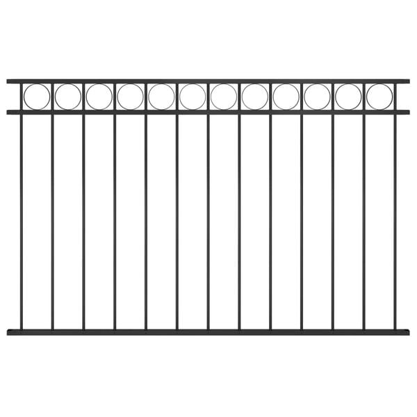 vidaXL Gir&eth;ingarplata &uacute;r st&aacute;li 1,7x1 m sv&ouml;rt