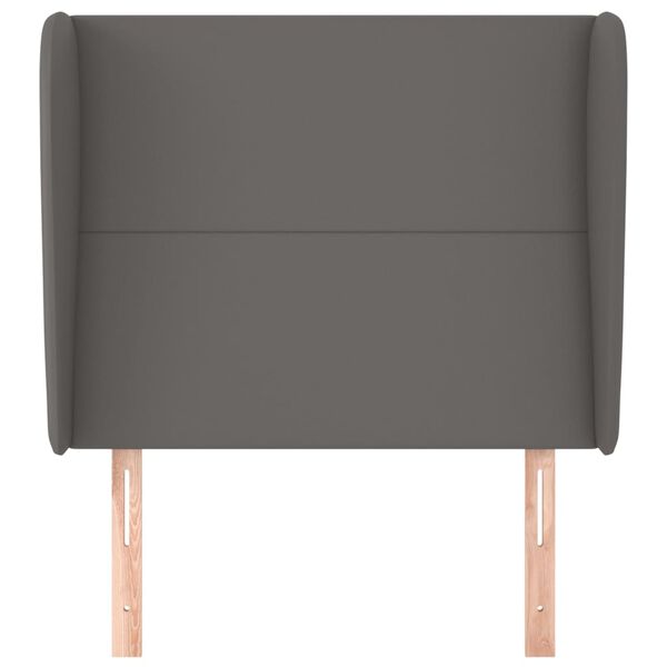 vidaXL H&ouml;f&eth;agafl me&eth; Eyrum 83x23x118/128 cm Gr&aacute;tt Gervile&eth;ur