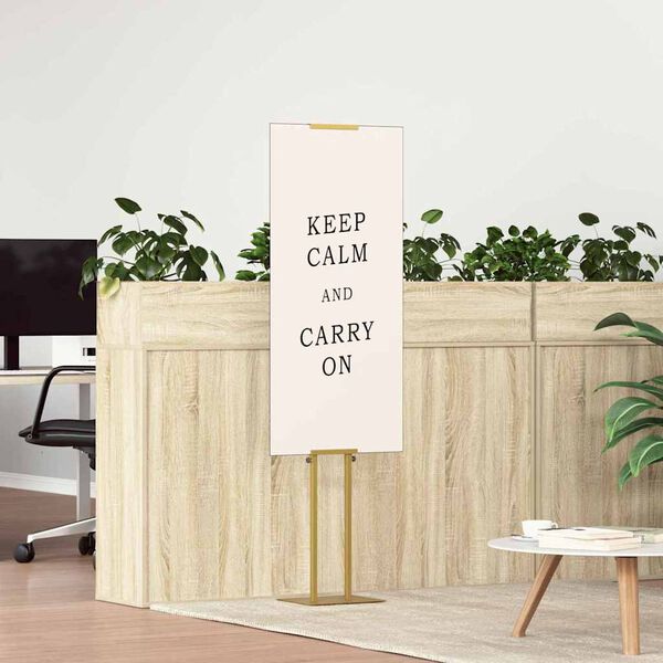 vidaXL S&yacute;ningarskj&aacute;r 2 pcs gold 30 x 23,5 x 210 cm St&aacute;l