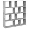 vidaXL B&oacute;kask&aacute;pur Steypugr&aacute;r 132x29x141,5 cm Samsettur Vi&eth;ur