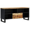 vidaXL Sj&oacute;nvarpssk&aacute;pur 100x33x46 cm Mang&oacute;vi&eth;ur & Samsettur Vi&eth;ur