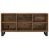 vidaXL Sj&oacute;nvarpssk&aacute;pur Gamall vi&eth;ur 103,5 x 30 x 50 cm Samsettur vi&eth;ur