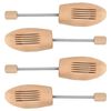 vidaXL sk&oacute;tr&eacute; 2 p&ouml;r EU 43-46 Solid Wood Lotus