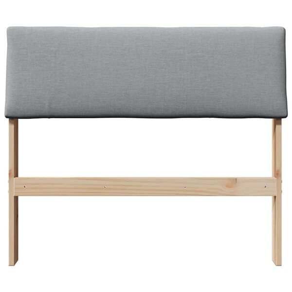 vidaXL B&oacute;lstru&eth; r&uacute;mgafl Lj&oacute;sgr&aacute;r 100 cm Solid furuhikk