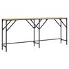 vidaXL Veggbor&eth; Sonoma Eik 180x29x75 cm Samsettur Vi&eth;ur