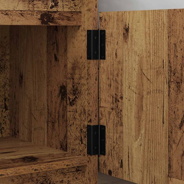 vidaXL L&aelig;sing 12 pcs Svartur 38 x 17 x 60 mm J&aacute;rn