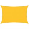 vidaXL Skyggnid&uacute;kur 160 g/m&sup2; Gult 3x4 m HDPE
