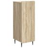 vidaXL Vi&eth;beinteyfla Sonoma eikarlitur 34,5 x 33 x 92 cm