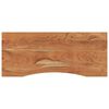 vidaXL Bor&eth;plata 120x50x2,5 cm R&eacute;tthyrnd Gegnheill Akas&iacute;uvi&eth;ur