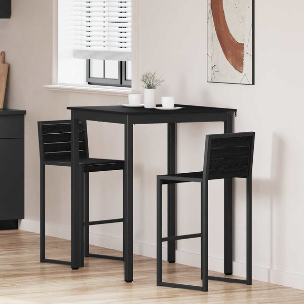 vidaXL Bor&eth;stofubor&eth; Samsettur vi&eth;ur