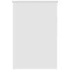 vidaXL Rúllugardína í Sturtu 160x240 cm Hvít