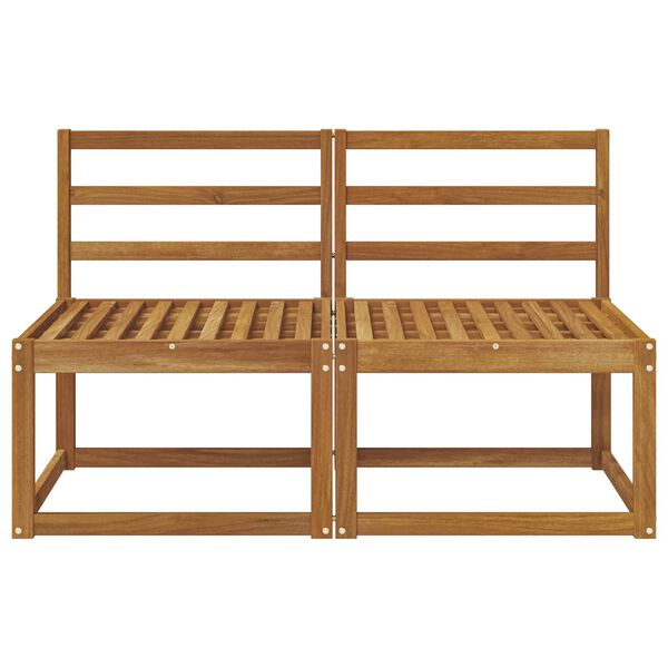 vidaXL 2 Stykki &Uacute;tis&oacute;fi &iacute; mi&eth;junni Hrein akas&iacute;utr&eacute; N&aacute;tt&uacute;rulegur