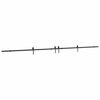 vidaXL Rennihur&eth;arb&uacute;na&eth;arsett 427 cm St&aacute;l Svart
