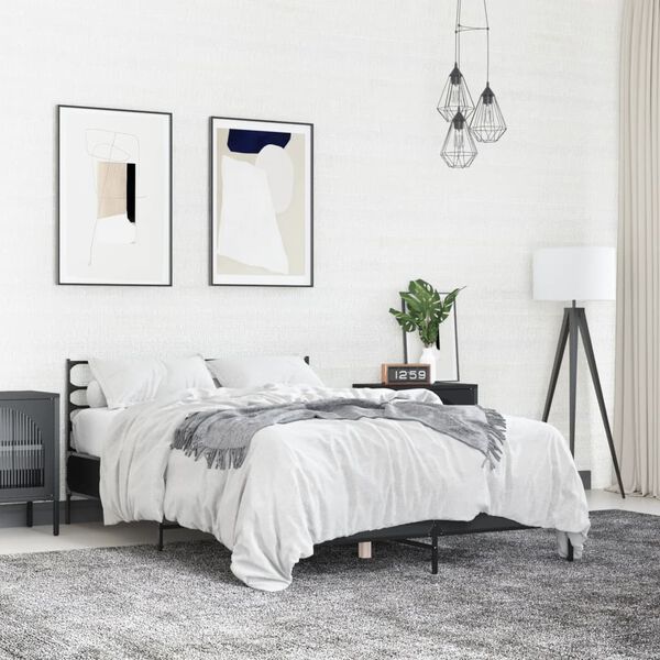 vidaXL R&uacute;mgrind &aacute;n D&yacute;nu Sv&ouml;rt 120x200 cm