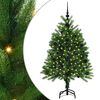 vidaXL J&oacute;latr&eacute; me&eth; 150 LED me&eth; standi Gr&aelig;nn 120 cm PE