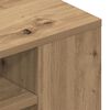 vidaXL Sj&oacute;nvarpssk&aacute;pur artisian oak 100 x 30 x 26,5 cm Samsettur vi&eth;ur
