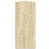 vidaXL Skrifbor&eth;sskipuleggjari Sonoma Eik 38,5x17x39 Samsettur Vi&eth;ur