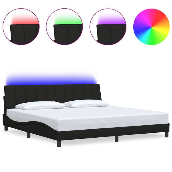 vidaXL R&uacute;mgrind &aacute;n D&yacute;nu Hanko Sv&ouml;rt 200x200 cm Tau&aacute;kl&aelig;&eth;i