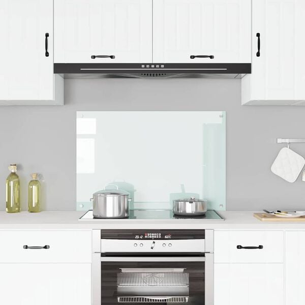 vidaXL Eldh&uacute;splata Hv&iacute;t 90x60 cm Hert Gler