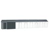 vidaXL Fuglafeiti Antras&iacute;t 844 x 103 x 142 cm Galvaniserad st&aacute;l