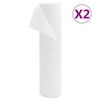vidaXL Fl&iacute;spl&ouml;ntuyfirbrei&eth;sla 2 R&uacute;llur 70 g/m&sup2; 50x1,6 m