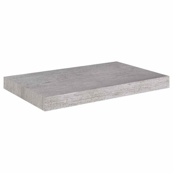 vidaXL Vegghilla Steypugr&aacute;ar 50x23x3,8 cm MDF